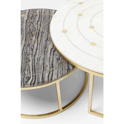 Side Table Mystic Round (2/Set) ‚àö√≤90cm - JULIA VENCE STORE