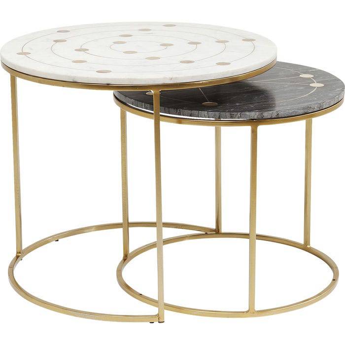 Side Table Mystic Round Small (2/Set) ‚àö√≤61cm - JULIA VENCE STORE