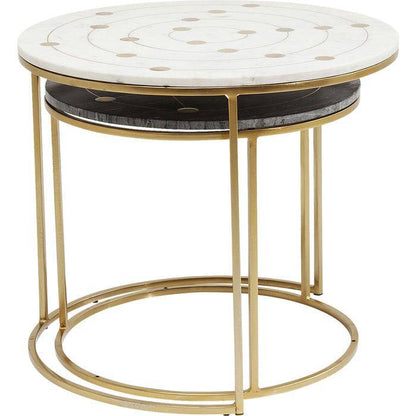 Side Table Mystic Round Small (2/Set) ‚àö√≤61cm - JULIA VENCE STORE