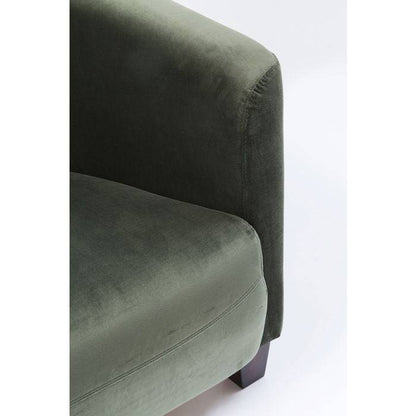 Sofa Cigar Lounge 3-Seater Green - JULIA VENCE STORE