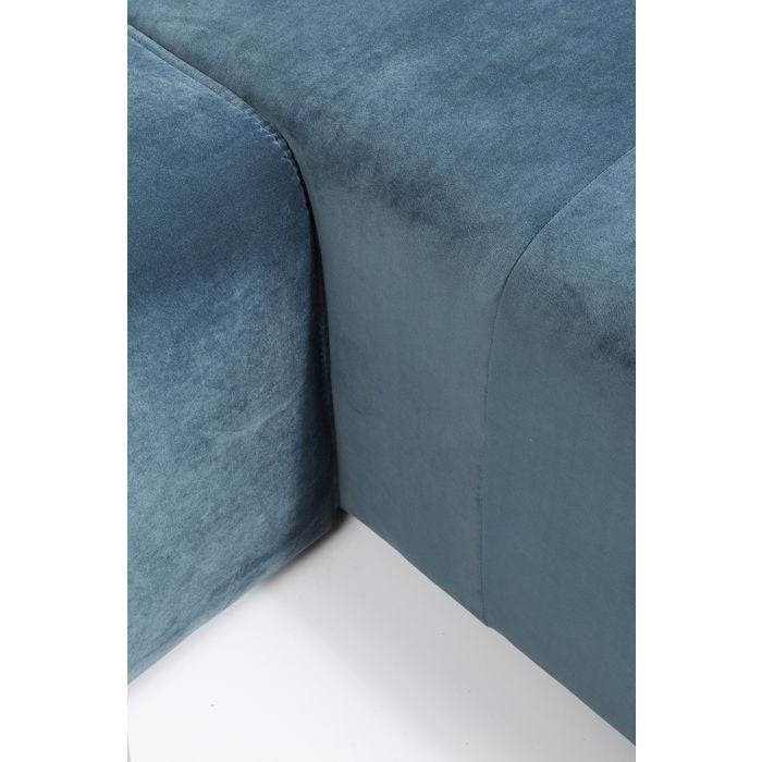 Sofa Infinity Velvet Ocean Right - JULIA VENCE STORE