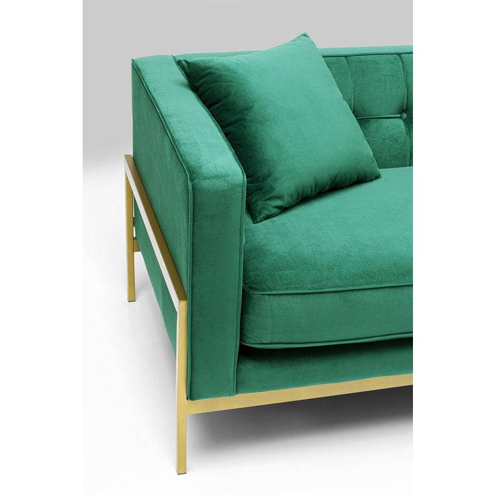 Sofa Loft 3-Seater Green - JULIA VENCE STORE