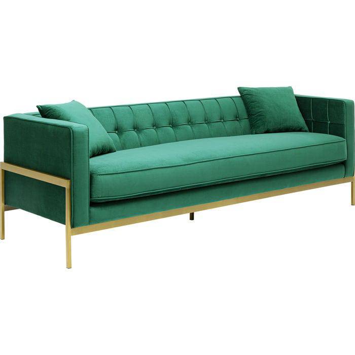 Sofa Loft 3-Seater Green - JULIA VENCE STORE