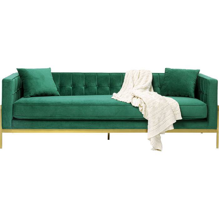 Sofa Loft 3-Seater Green - JULIA VENCE STORE