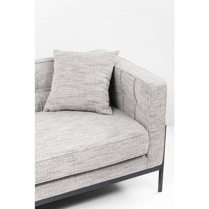 Sofa Loft 3-Seater Salt & Pepper - JULIA VENCE STORE