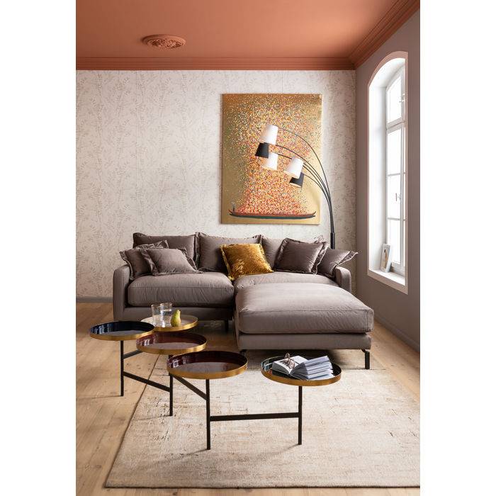 Sofa Lullaby 2-seater Taupe - JULIA VENCE STORE