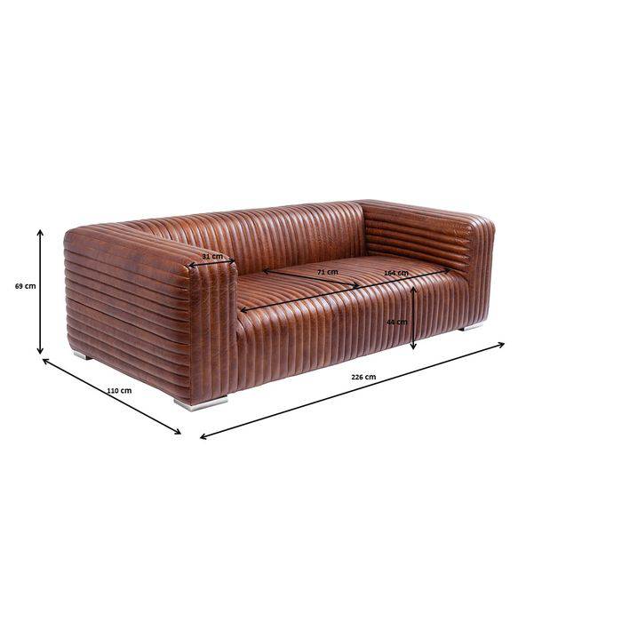 Sofa Malibu 3-Seater - JULIA VENCE STORE