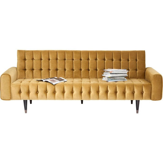 Sofa Milchbar 3-Seater Velvet Honey - JULIA VENCE STORE