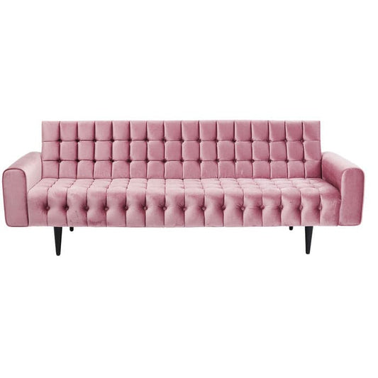 Sofa Milchbar 3-Seater Velvet Mauve - JULIA VENCE STORE