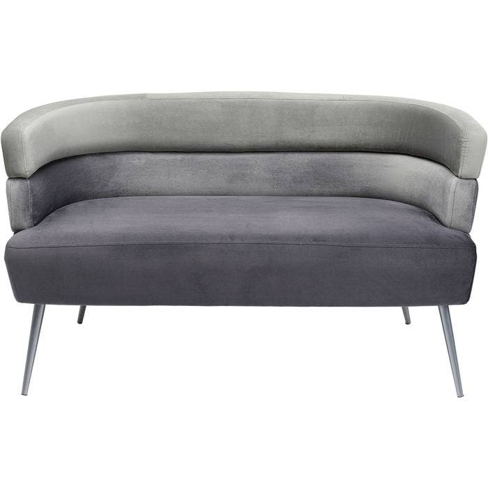 Sofa Sandwich 2-Seater Grey - JULIA VENCE STORE