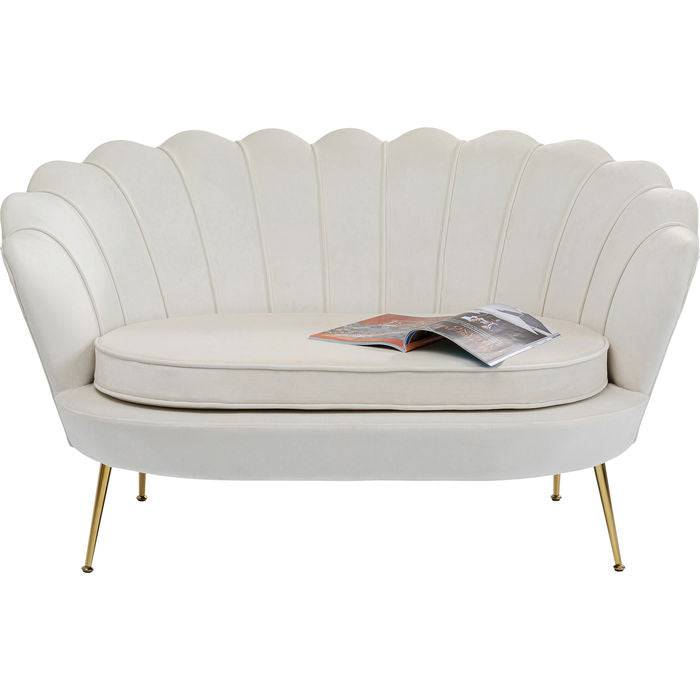 Sofa Water Lily 2-Seater Beige - JULIA VENCE STORE