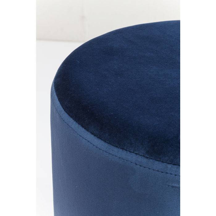 Stool Cherry Blue Brass Ø35cm - JULIA VENCE STORE