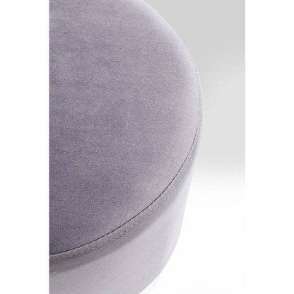 Chic Grey Silver Stool 