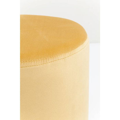 Stool Cherry Orange Brass Ø35cm - JULIA VENCE STORE