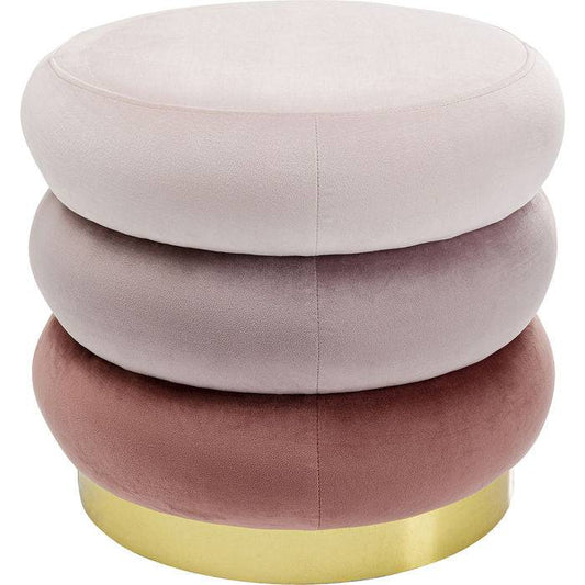 Stool Sandwich Mauve - JULIA VENCE STORE