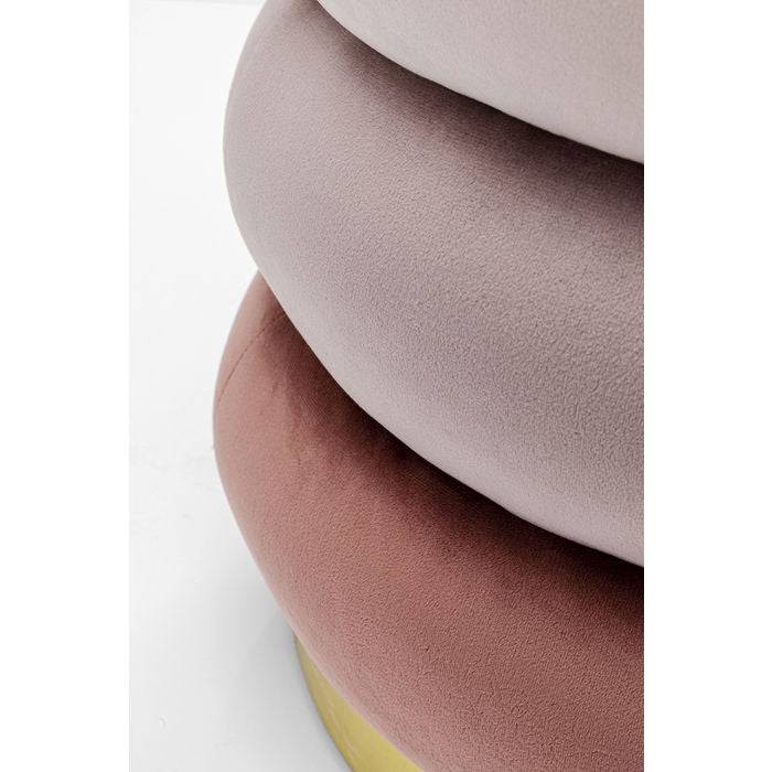 Stool Sandwich Mauve - JULIA VENCE STORE