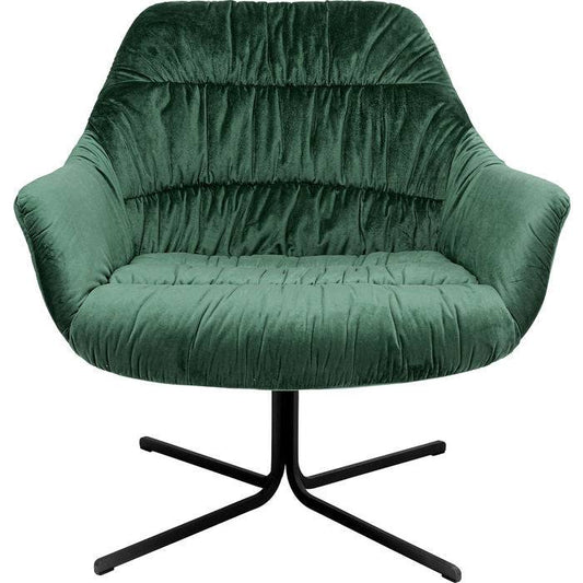 Swivel Armchair Bristol Green - JULIA VENCE STORE