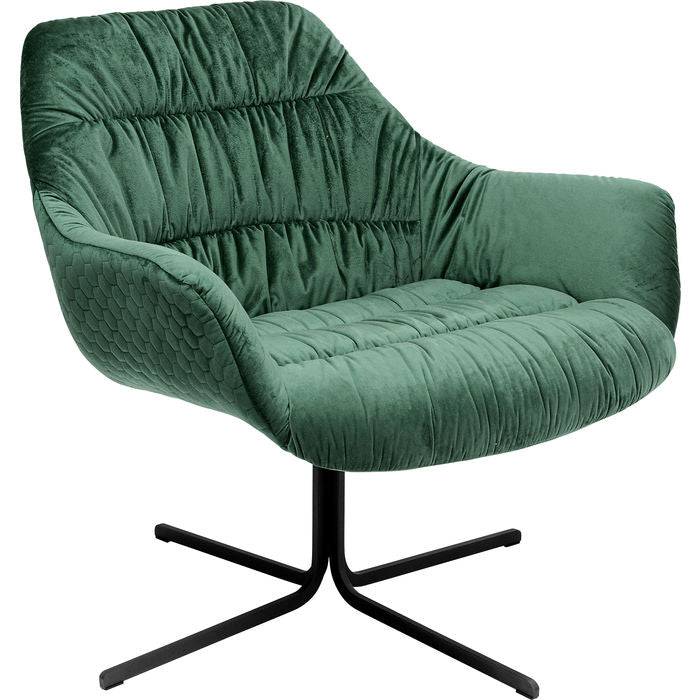 Swivel Armchair Bristol Green - JULIA VENCE STORE