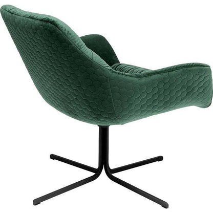 Swivel Armchair Bristol Green - JULIA VENCE STORE