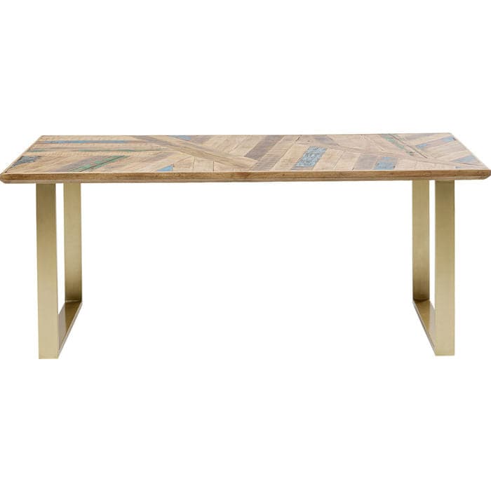 Table Abstract Brass 180x90 - JULIA VENCE STORE