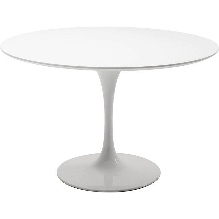 White Round Table Base 