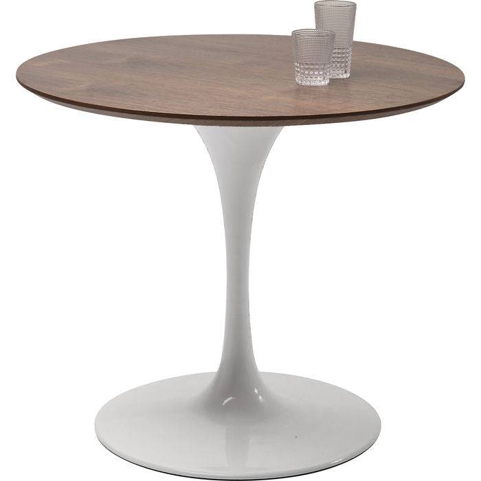 White Round Table Base 