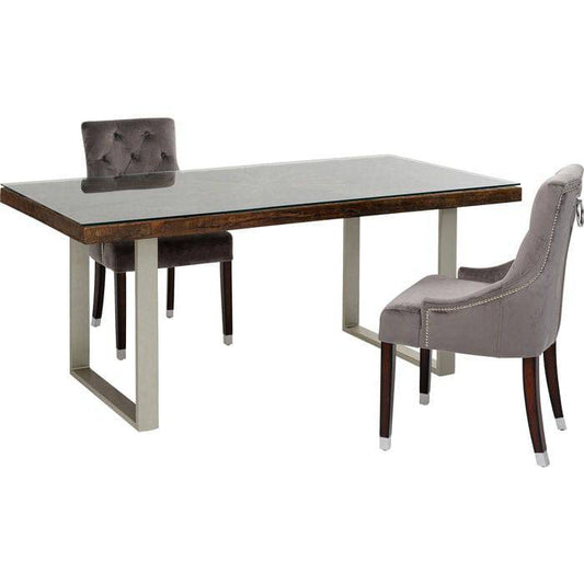 Table Conley Silver 180x90 - JULIA VENCE STORE