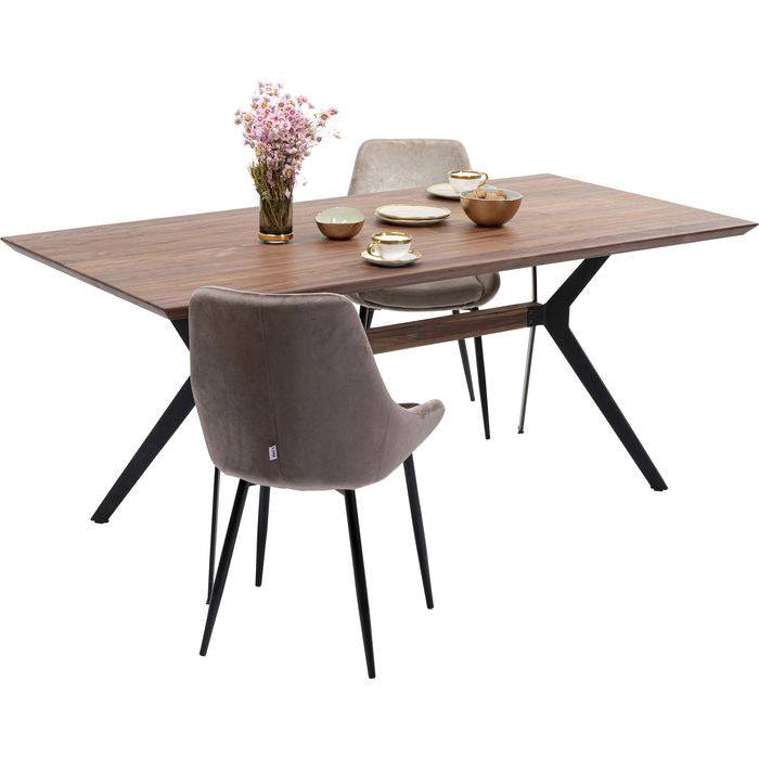 Table Downtown Walnut 180x90 - JULIA VENCE STORE