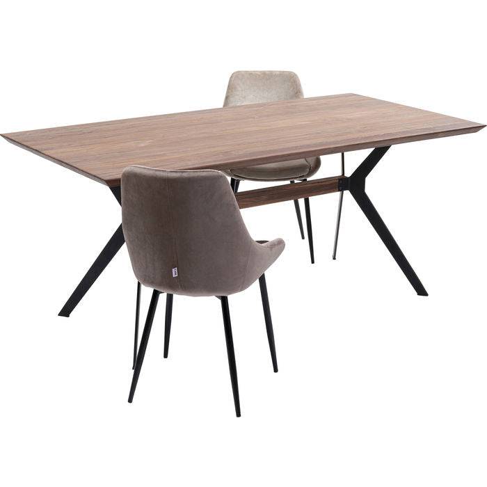 Table Downtown Walnut 180x90 - JULIA VENCE STORE