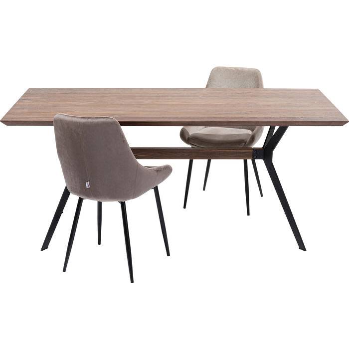 Table Downtown Walnut 220x100cm