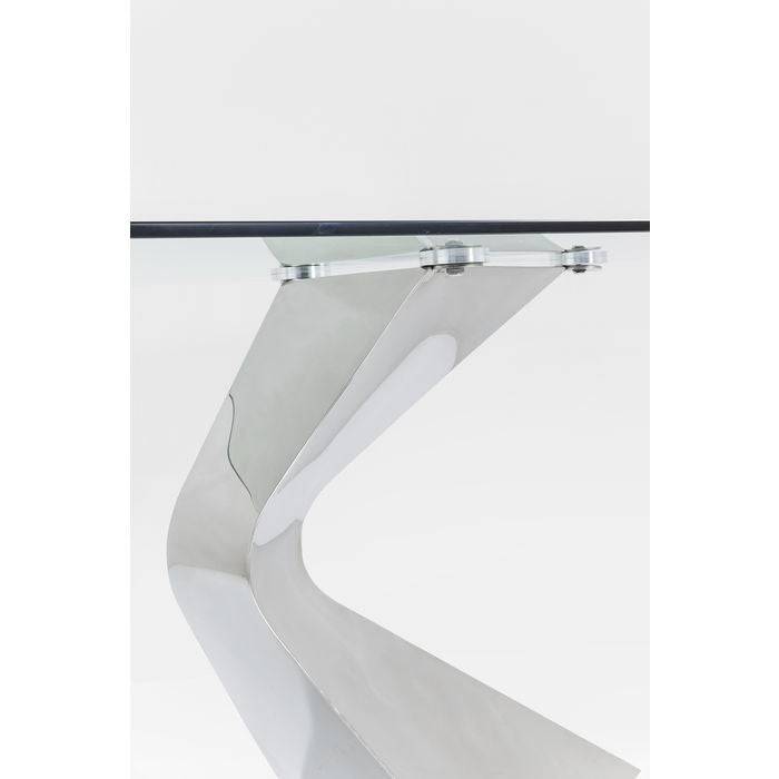 Table Gloria Chrome 200x100cm - JULIA VENCE STORE