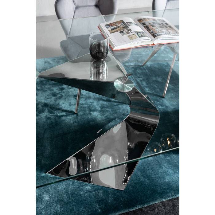 Table Gloria Chrome 200x100cm - JULIA VENCE STORE