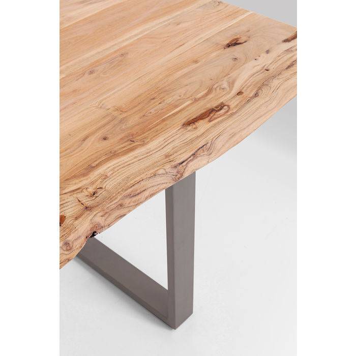 Table Harmony Crude Steel 160x80 - JULIA VENCE STORE