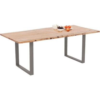 Table Harmony Crude Steel 160x80 - JULIA VENCE STORE