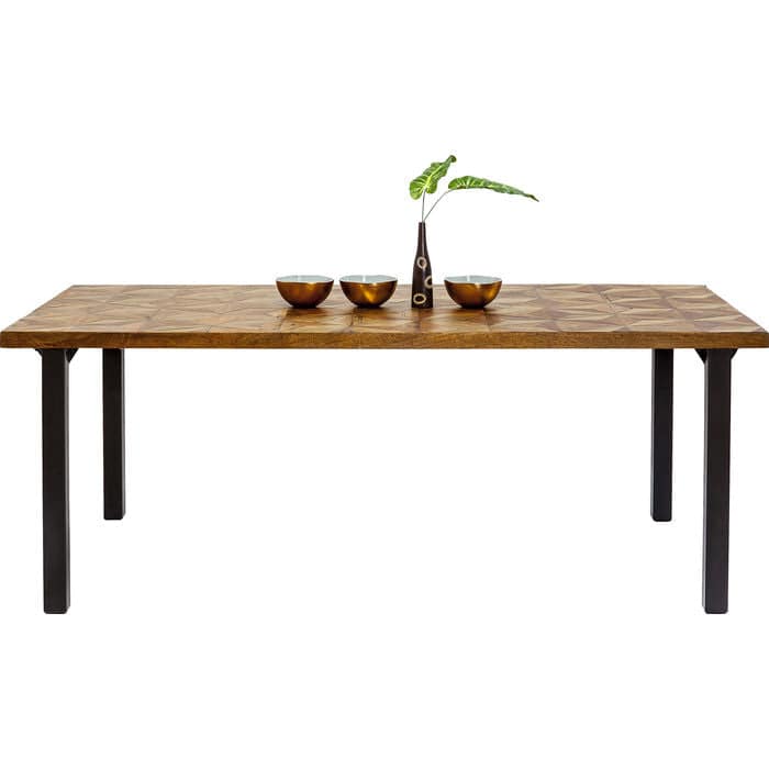 Table Illusion Gold 200x95cm - JULIA VENCE STORE