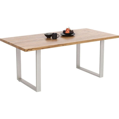 Table Jackie Oak Silver 160x80 - JULIA VENCE STORE