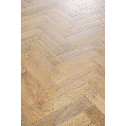 Table Parquet Acier Brut 180x90 - JULIA VENCE STORE