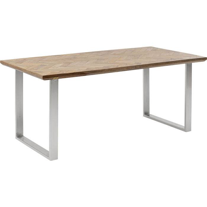 Table Parquet Chrome 180x90 - JULIA VENCE STORE