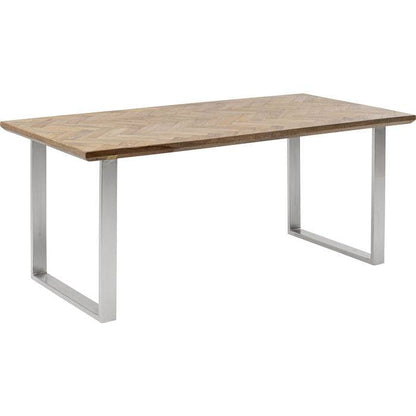 Table Parquet Chrome 180x90 - JULIA VENCE STORE