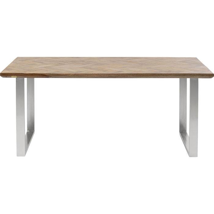 Table Parquet Chrome 180x90 - JULIA VENCE STORE