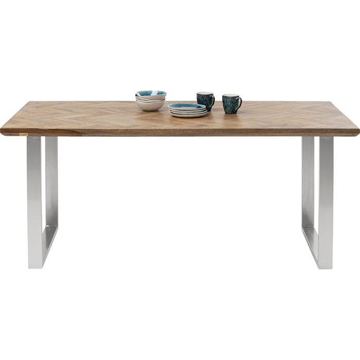 Table Parquet Chrome 180x90 - JULIA VENCE STORE