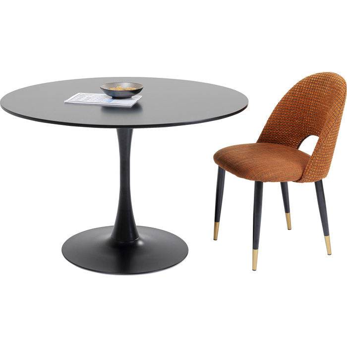 Table Schickeria Black √ò110 - JULIA VENCE STORE