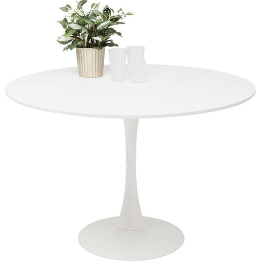 Table Schickeria White √ò110 - JULIA VENCE STORE