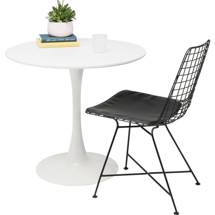 Table Schickeria White √ò80 - JULIA VENCE STORE