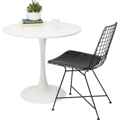 Table Schickeria White √ò80 - JULIA VENCE STORE