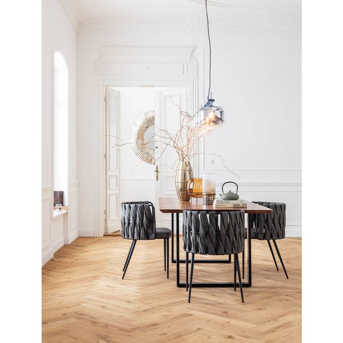 Table Symphony Black 200x100 - JULIA VENCE STORE