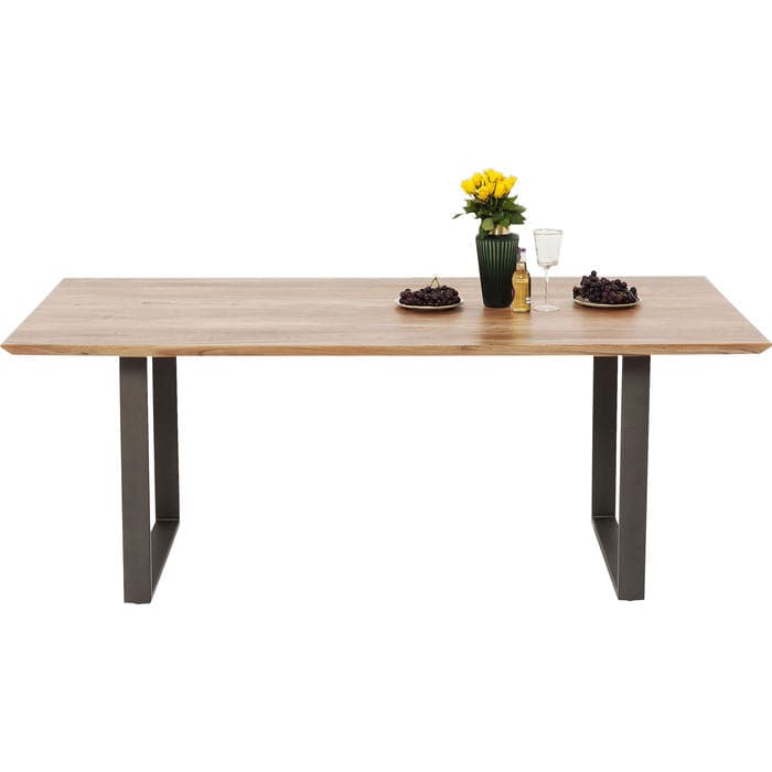 Crude Steel Dining Table