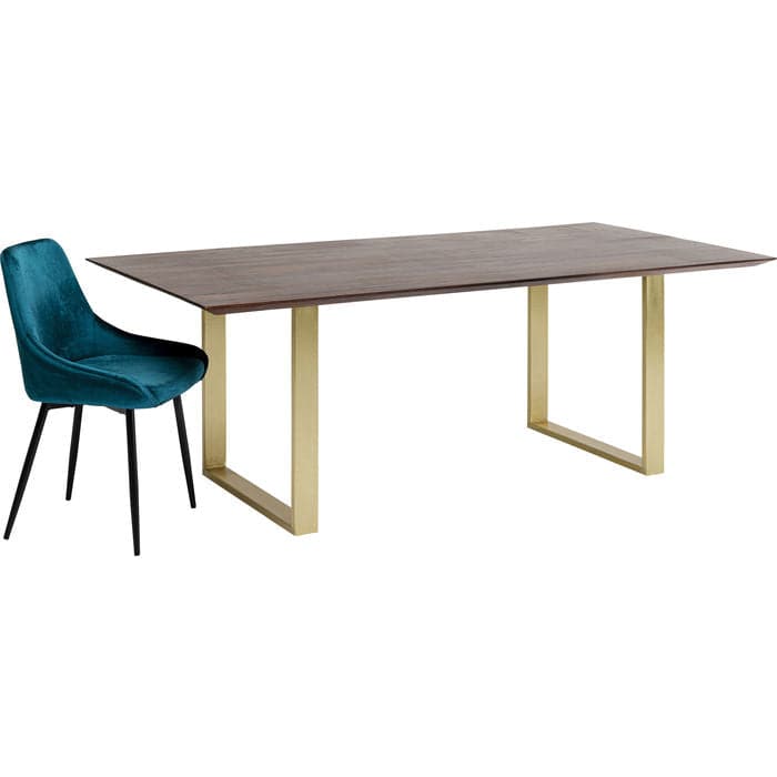 Table Symphony Dark Brass 160x80 - JULIA VENCE STORE