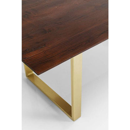 Table Symphony Dark Brass 160x80 - JULIA VENCE STORE