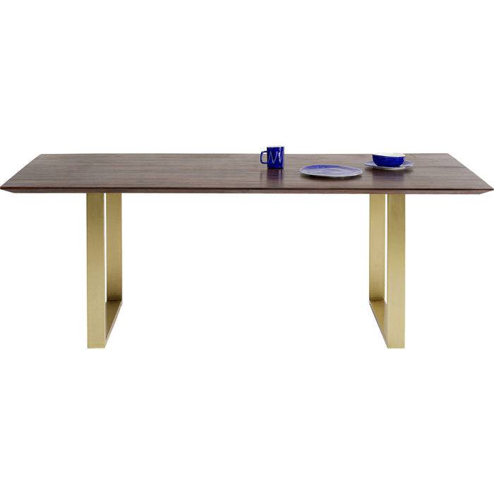 Table Symphony Dark Brass 160x80 - JULIA VENCE STORE